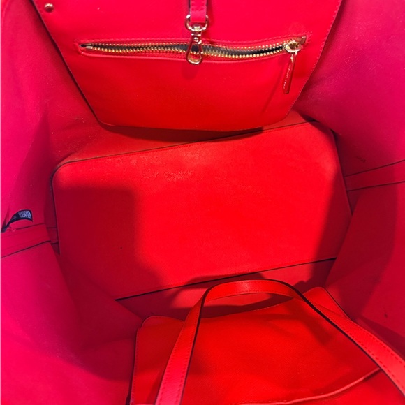 Michael Kors Vibrant Red Tote - Picture 7 of 7
